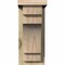 Ekena Millwork Mediterranean Rough Sawn Corbel w/Backplate, Douglas Fir, 6"W x 10"D x 14"H COR06X10X14MED01RDF - alternate 3